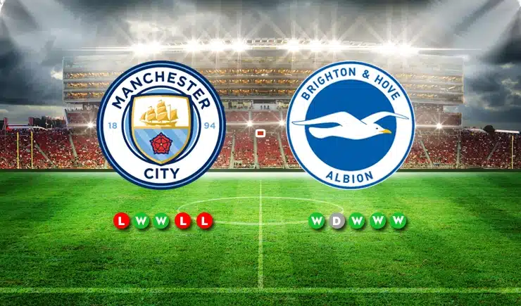 Soi kèo Manchester City vs Brighton, 22h00 - 15/03/2025