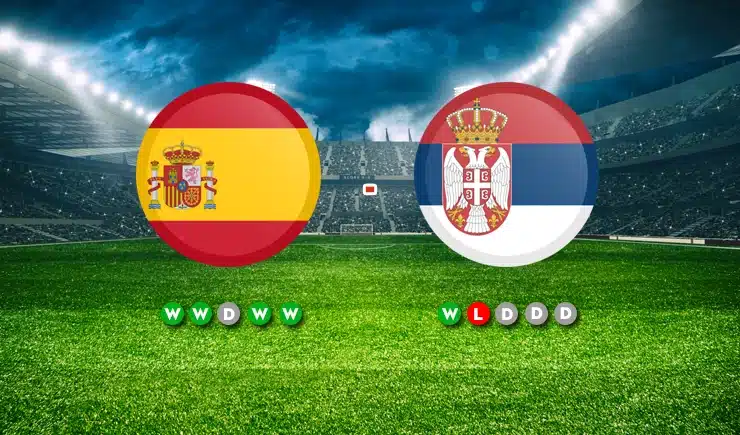 Soi kèo Tây Ban Nha vs Serbia, 01h45 - 16/10/2024